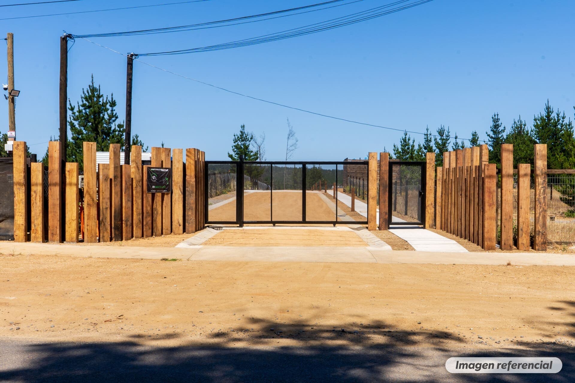 Vista del proyecto desde el interior